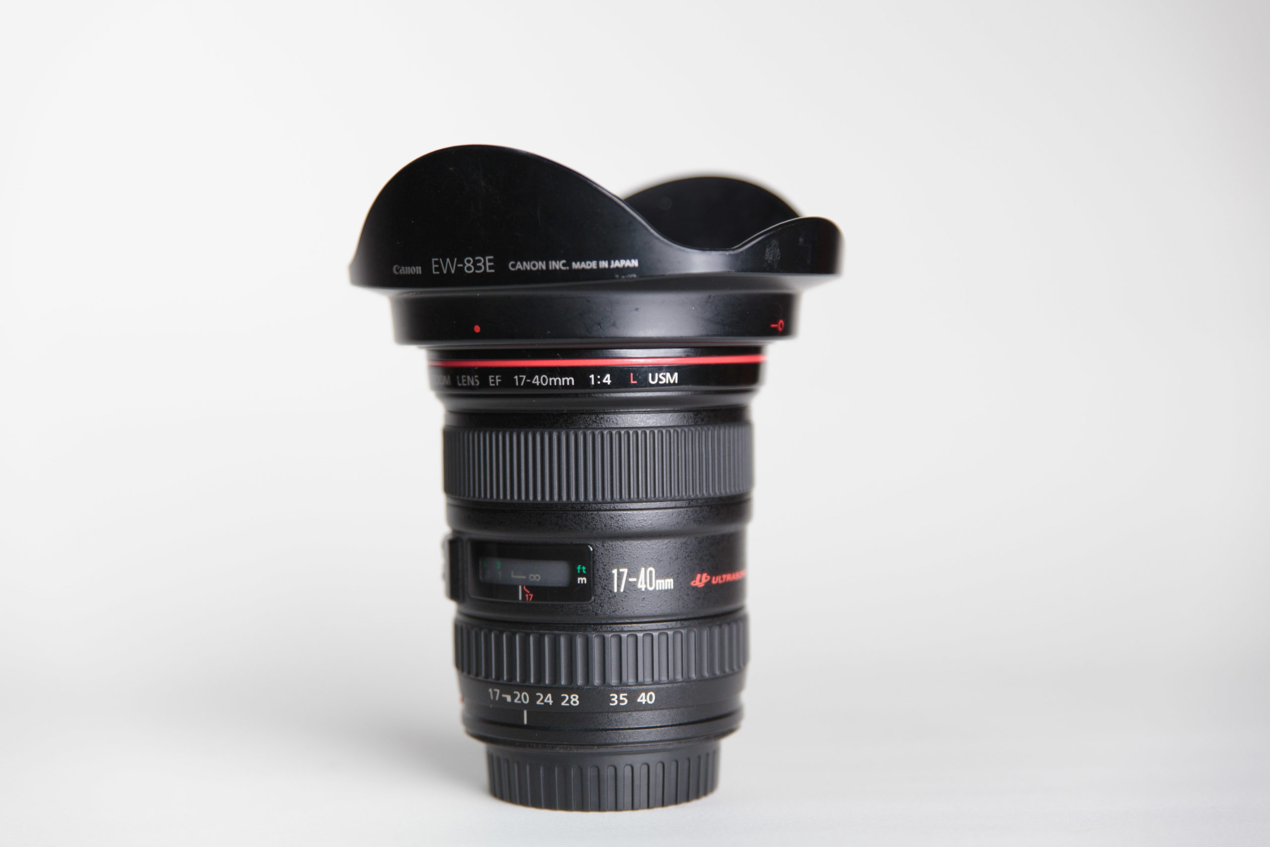 Canon EF17-40mm F4L USM 【フード付】　美品光学