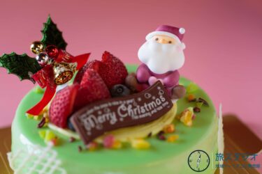 ピスタチオムースのXmasケーキ_カカオ果