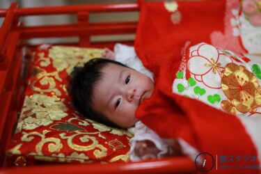 家族ポートレート_お宮参り